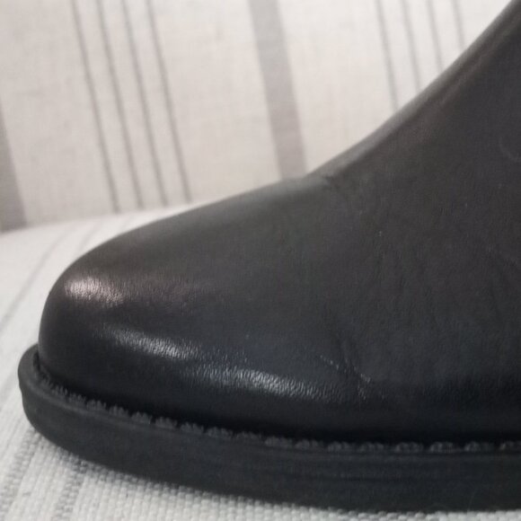 'Bella~Vita' Black Leather Boot Size 6.5M EUC - Picture 13 of 16